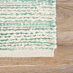 Dimitras I Area Rug - 9'6" X 13'6" - White/Turquoise