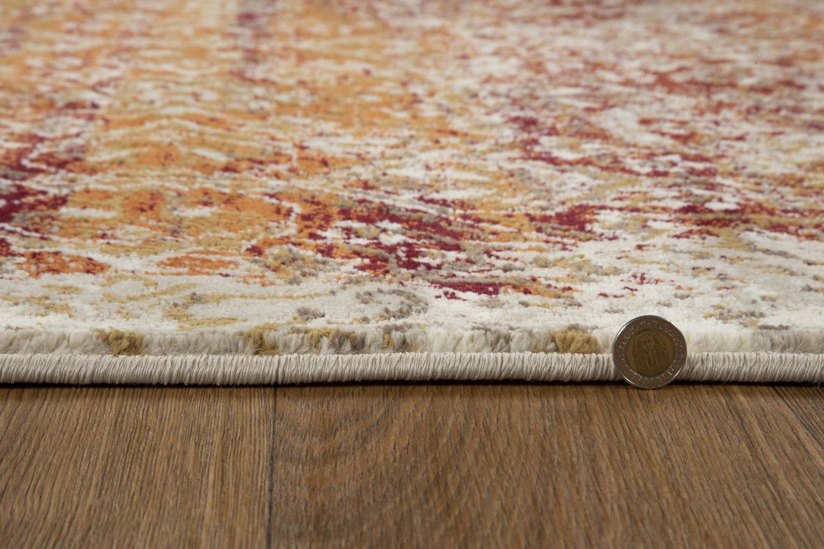 Botanie VII Area Rug 5'3" x 7'8" Ivory/Rust Leon's