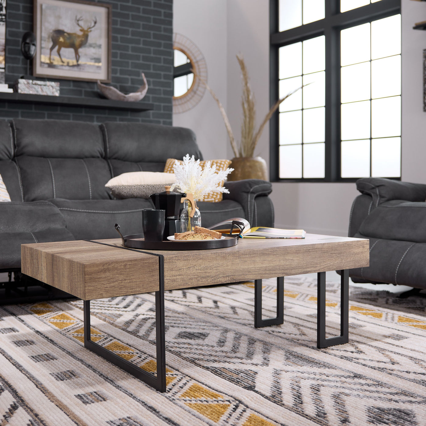Calvin Coffee Table - Beige