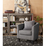 Enzo Accent Chair - Grey