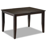 Holland 7-Piece Dining Set - Dark Oak with Wire-Brushed Finish