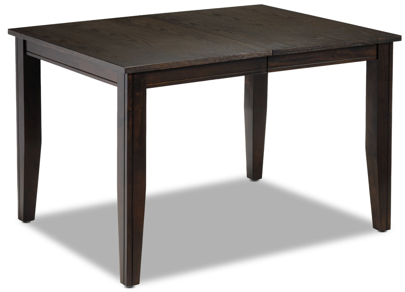 Holland 7-Piece Dining Set - Dark Oak with Wire-Brushed Finish