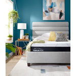 Olivia 3-Piece Queen Bed - Light Grey