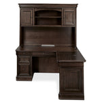 Palomar Hutch and Corner Desk - Tuscany Brown