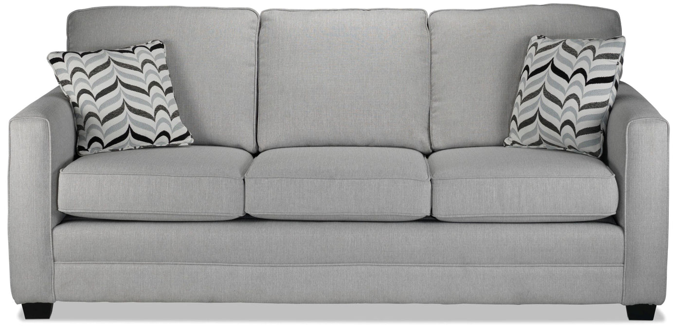 Penelope Sofa and Chair and a Half Set - Grey