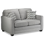 Penelope Sofa and Loveseat Set - Grey