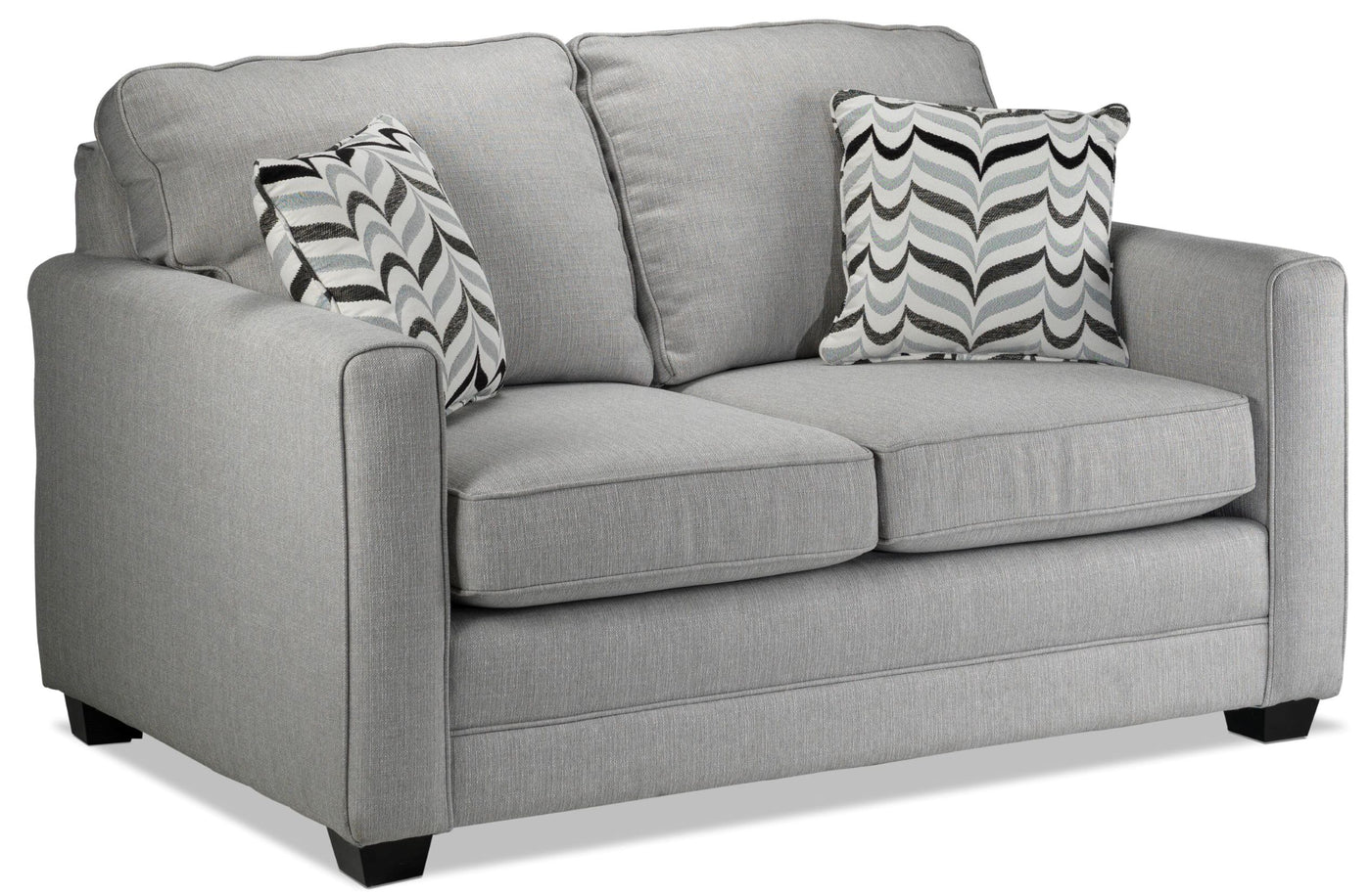 Penelope Sofa and Loveseat Set - Grey