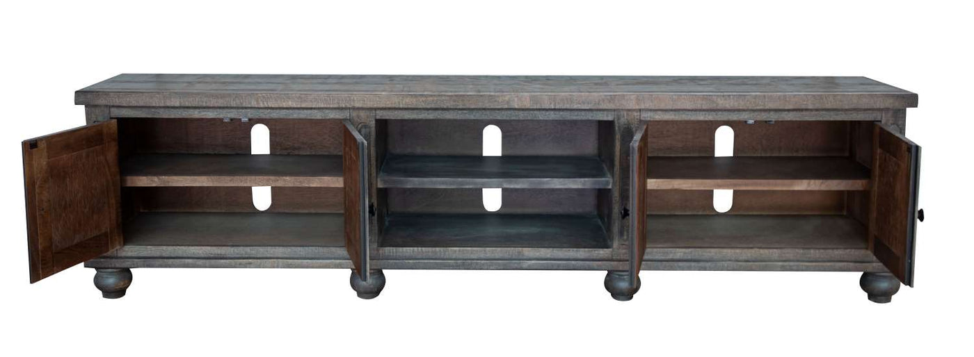 Aruba 93" TV Stand - Dark Brown