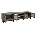 Cosala 93" TV Stand - Grey