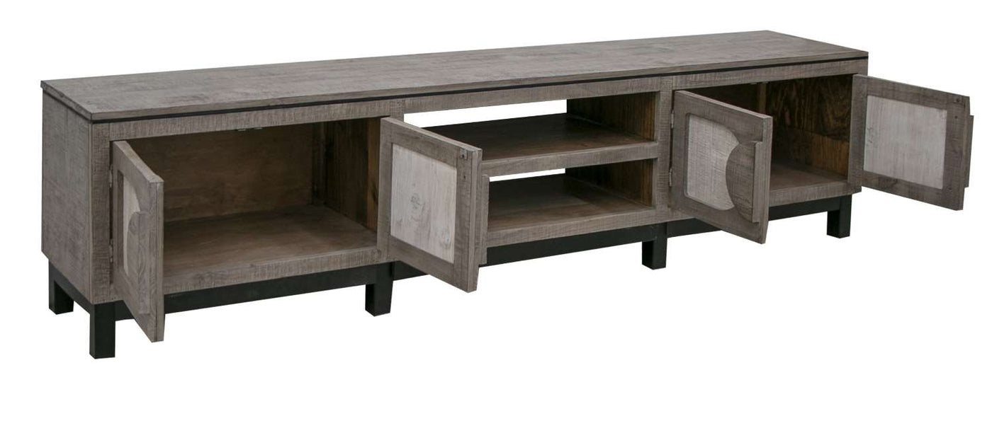 Cosala 93" TV Stand - Grey