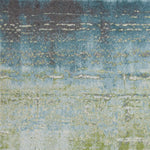 Iconic V 5'3" x 7'7" - Blue/Green Area Rug