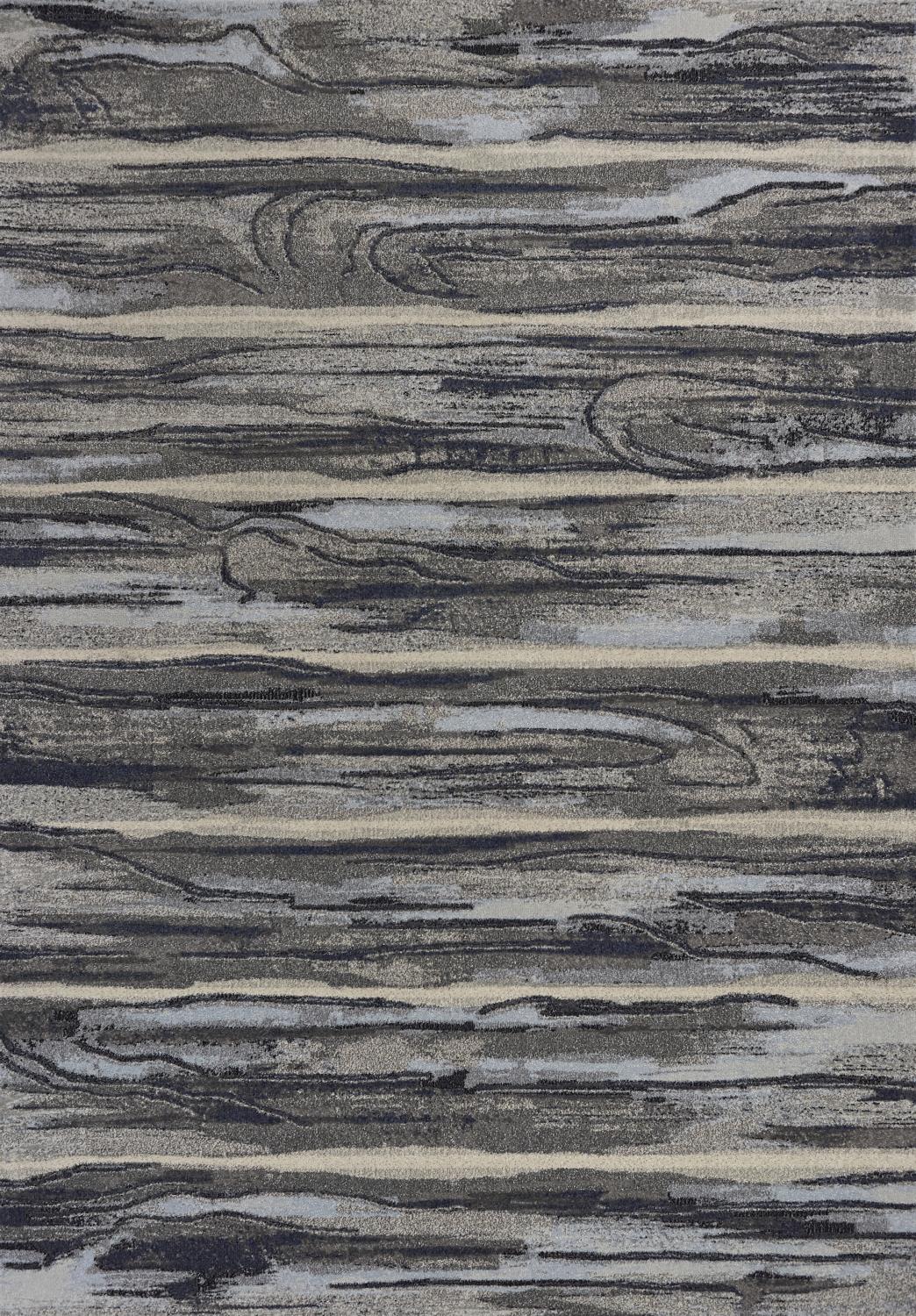 Iconic VIII 6'7" x 9'6" - Grey Area Rug