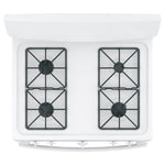 GE White Freestanding Gas Range (4.8 Cu. Ft.) - JCGBS10DEMWW