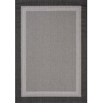 Jasper Border 5'3" X 7'7" Outdoor Area Rug - Grey