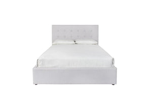 Ayothaya Upholstered Platform King Bed - Horizon Grey