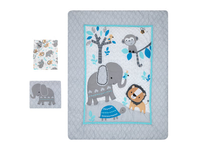 Jungle Fun 3-Piece Bedding Set