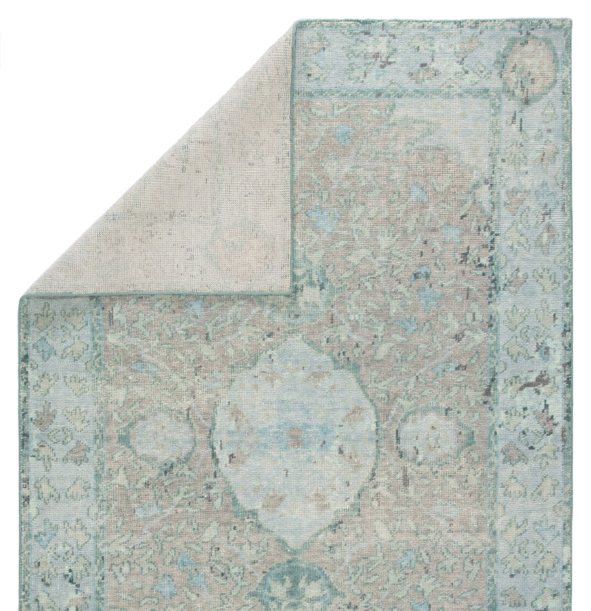Leonidou I Area Rug - 12' X 15' - Blue/Beige