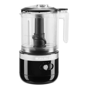 KitchenAid® Onyx Black 5 Cup Cordless Food Chopper - KFCB519OB