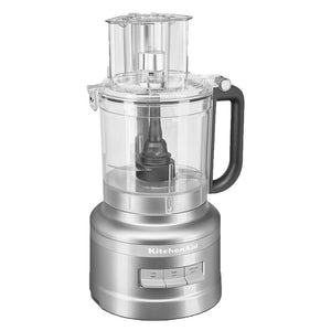 KitchenAid® Contour Silver 13-Cup Food Processor with Dicing Kit - KFP1319CU