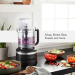 KitchenAid® Matte Black 13-Cup Food Processor with Dicing Kit - KFP1319BM
