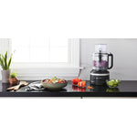 KitchenAid® Matte Black 13-Cup Food Processor with Dicing Kit - KFP1319BM