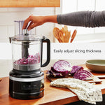KitchenAid® ONYX Black 13-Cup Food Processor with Dicing Kit - KFP1319OB