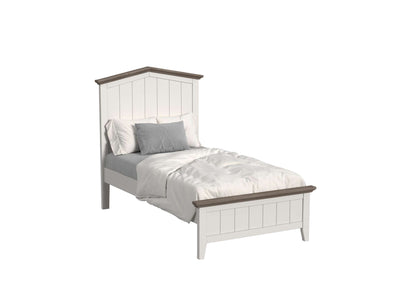 Lodge 3-Piece Twin Bed - Cream