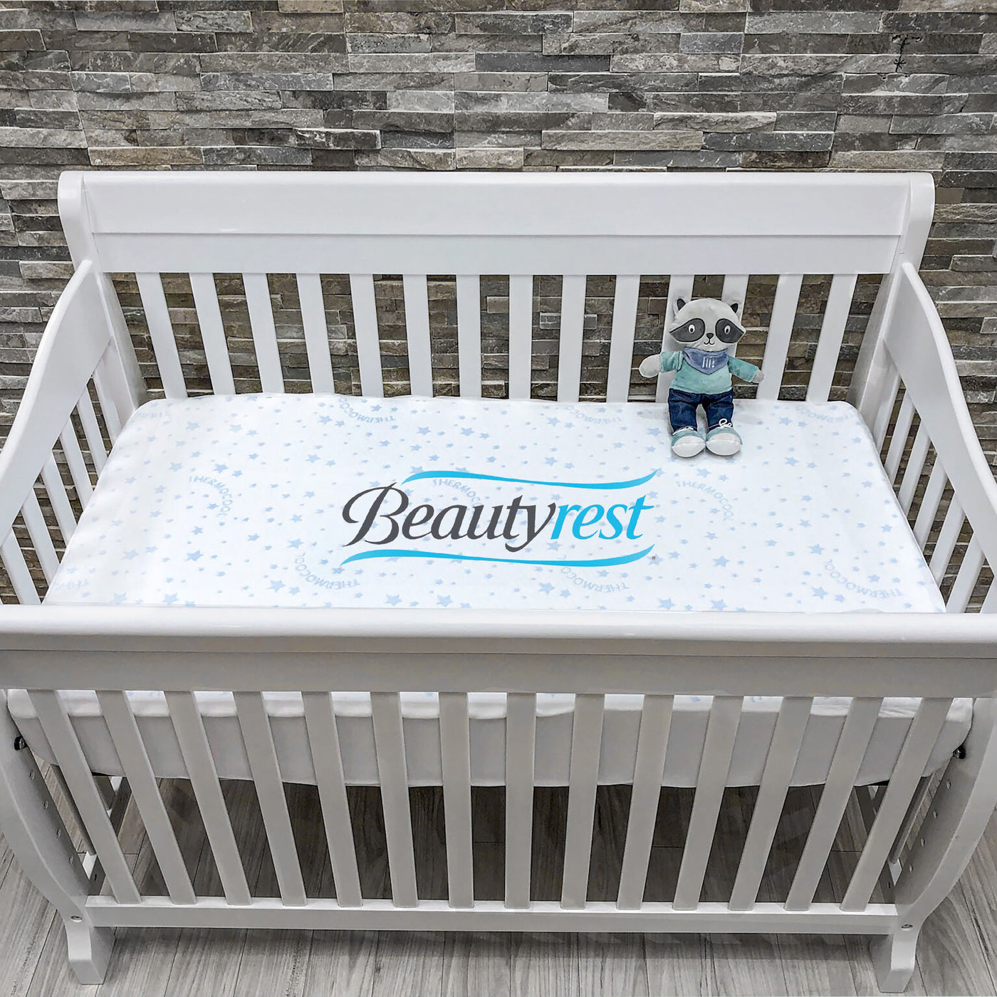 Simmons "Beautyrest" Thermocool Crib Mattress - White