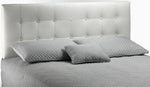 Lombardi Twin Headboard - White