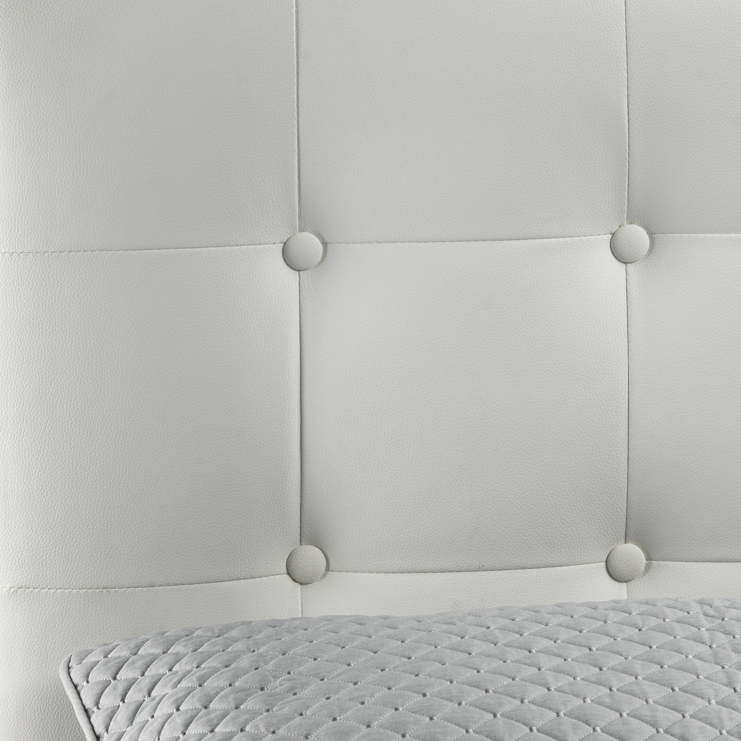 Lombardi Queen Headboard - White