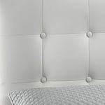 Lombardi King Headboard - White