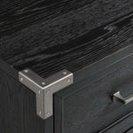 Laguna 5-Piece Queen Bedroom Package - Weathered Oak and Black