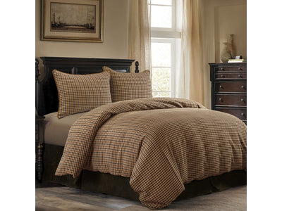 Montpelier 3 Pc. Queen Comforter Set - Brown / Green / Cream