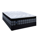 Sealy Posturepedic® Plus Sterling Series - Milana Plush Euro Pillowtop King Mattress and Split Boxspring Set