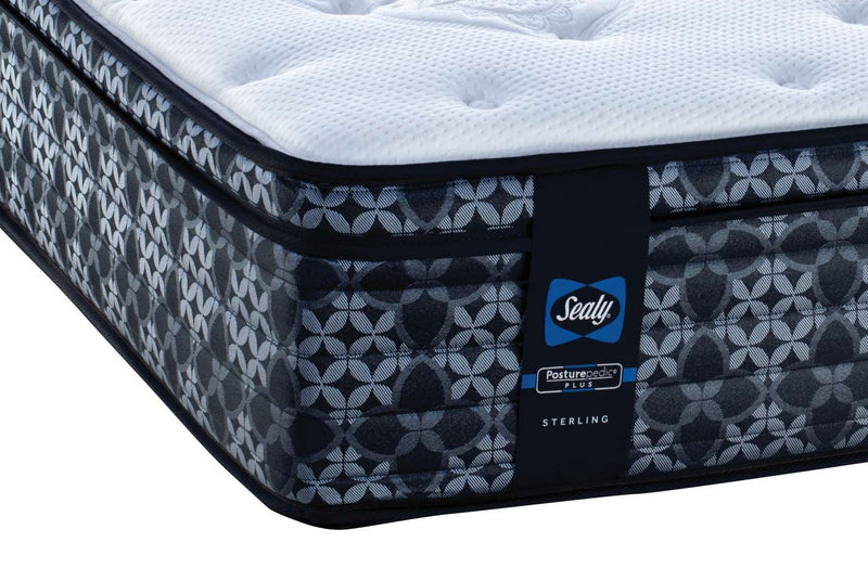 Sealy Posturepedic® Plus Sterling Series Hugo Medium Eurotop King
