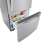 LG Smudge Resistant Stainless Steel 33" Bottom Freezer Refrigerator (26 Cu.Ft.) -LRDCS2603S