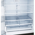 LG Smudge Resistant Black Stainless Steel 36" 28 Cu.ft French Door Refrigerator with Ice & Water Dispenser - LRFS28XBD