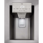 LG Smudge Resistant Stainless Steel 36" 28 Cu.ft French Door Refrigerator with Ice & Water Dispenser - LRFS28XBS