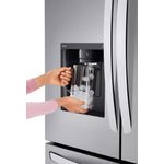 LG Smart Counter-Depth MAX™ Stainless Steel French Door Refrigerator (26 cu. ft.) - LRFXC2606S