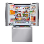 LG 26 cu. ft. Smart Counter-Depth MAX™ Stainless Steel French Door Refrigerator - LRFXC2606S