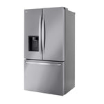 LG 26 cu. ft. Smart Counter-Depth MAX™ Stainless Steel French Door Refrigerator - LRFXC2606S