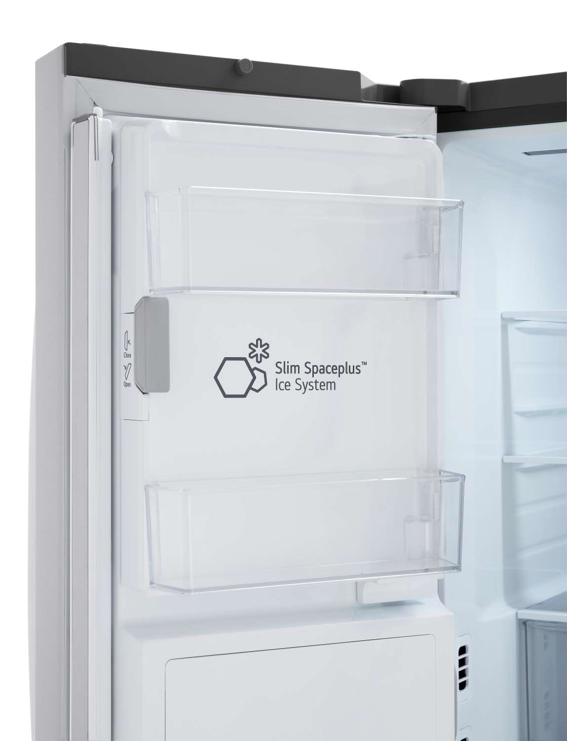 LG 26 cu. ft. Smart Counter-Depth MAX™ Stainless Steel French Door Refrigerator - LRFXC2606S