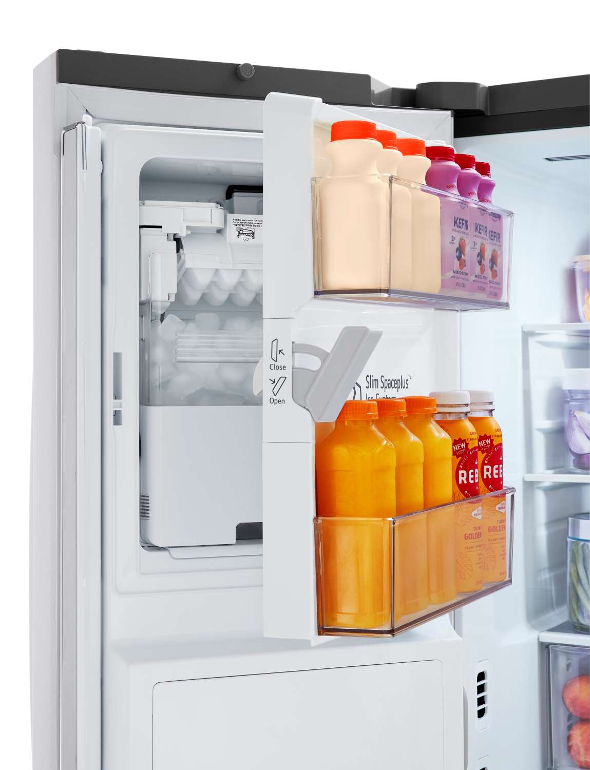 LG 26 cu. ft. Smart Counter-Depth MAX™ Stainless Steel French Door Refrigerator - LRFXC2606S