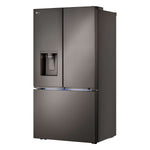 LG Smart Counter-Depth MAX™ Black Stainless Steel French Door Refrigerator with Four Types of Ice (26 cu. ft.) - LRYXC2606D
