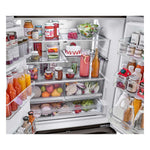 LG Smart Counter-Depth MAX™ Black Stainless Steel French Door Refrigerator with Four Types of Ice (26 cu. ft.) - LRYXC2606D