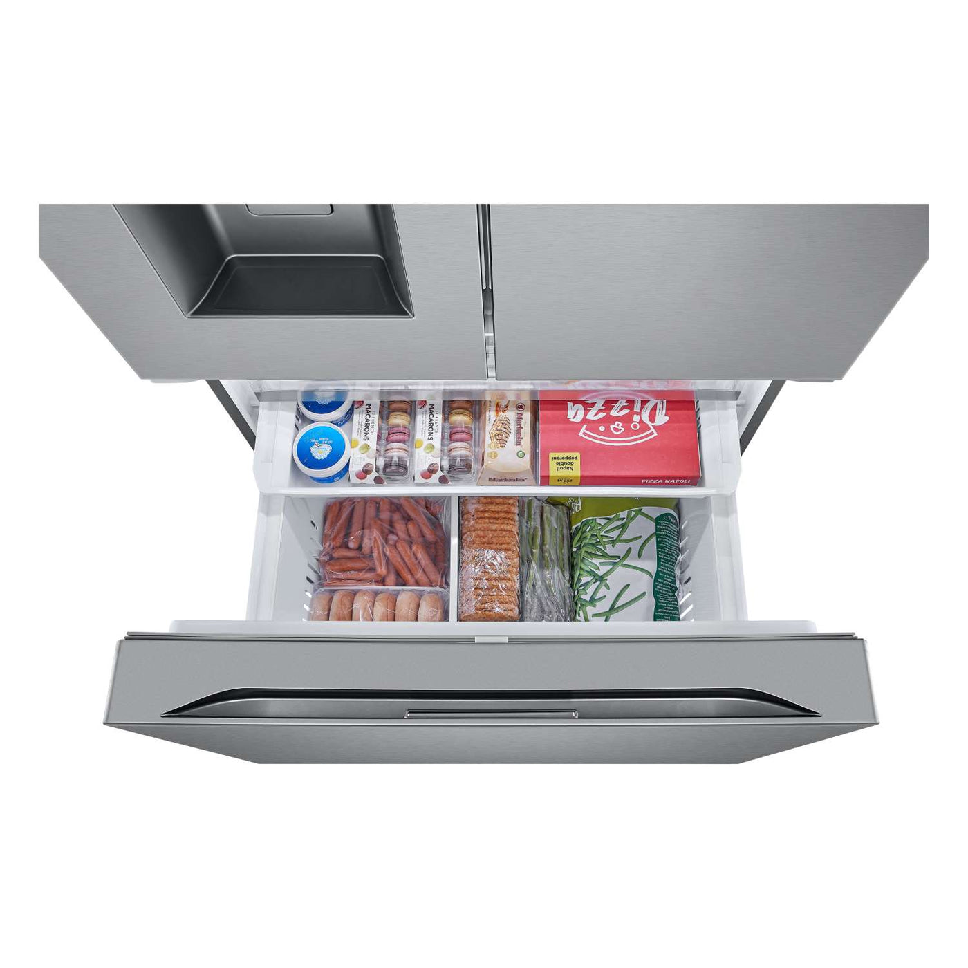 LG Smart Counter-Depth MAX™ Stainless Steel French Door Refrigerator with Four Types of Ice (26 cu. ft.) - LRYXC2606S