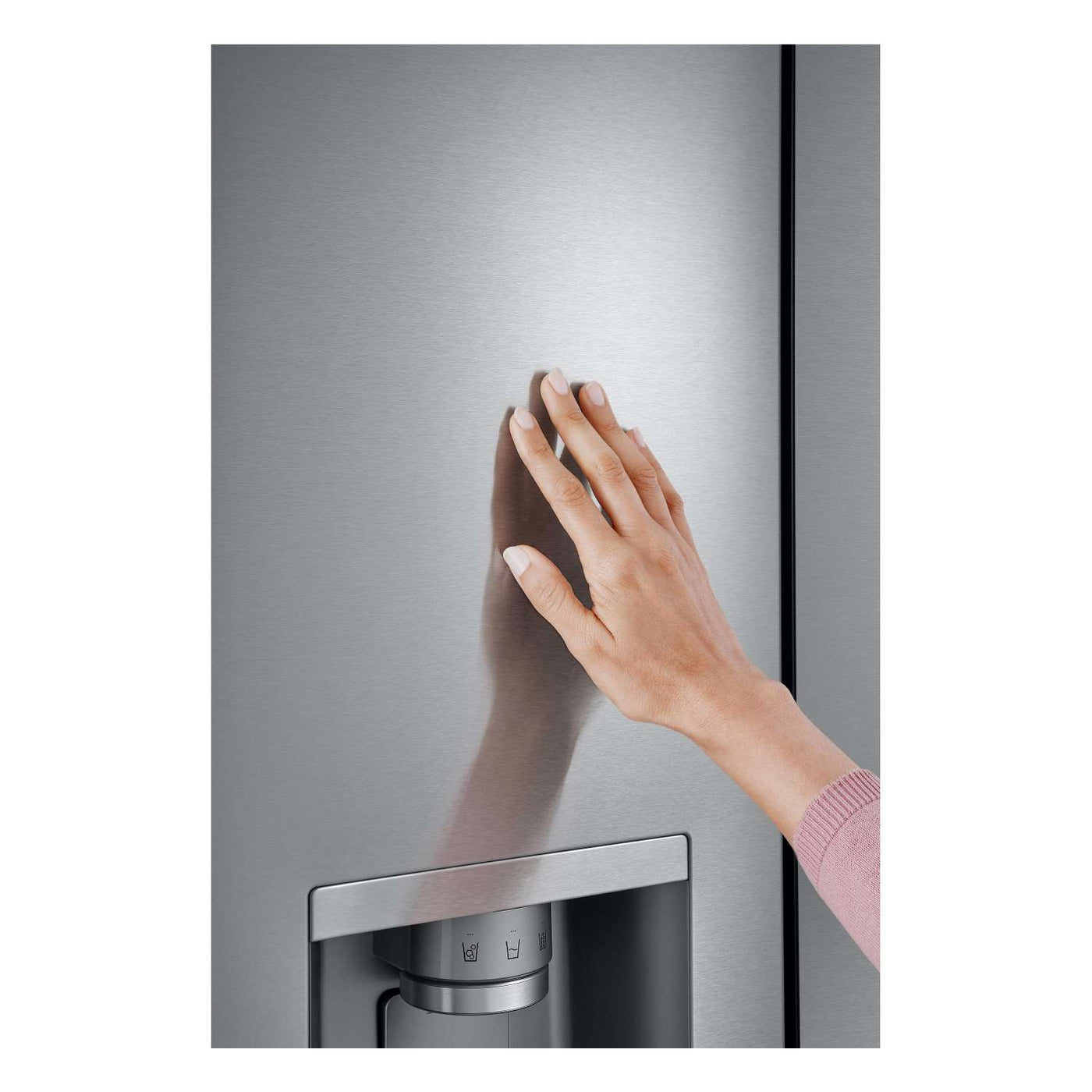 LG Smart Counter-Depth MAX™ Stainless Steel French Door Refrigerator with Four Types of Ice (26 cu. ft.) - LRYXC2606S