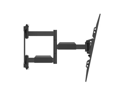 Kanto Full Motion Metal Stud TV Wall Mount with SNAPTOGGLE® Heavy-Duty Toggle Bolts for 34" to 65" TVs - LX600SW