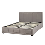 Conejo 3-Piece King Platform Lift Storage Bed - Beige