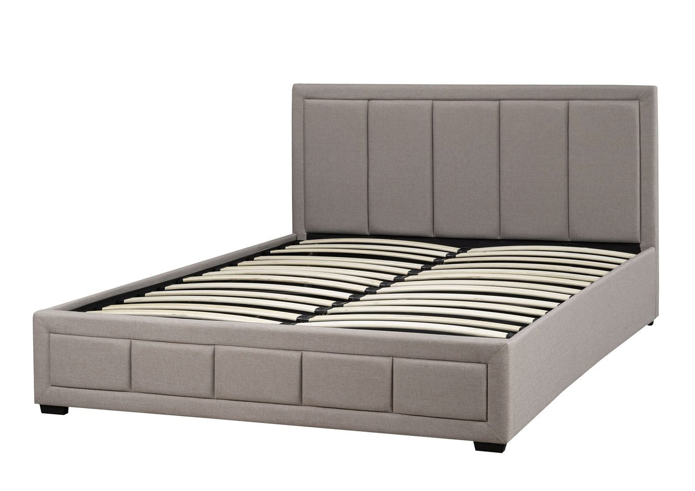 Conejo 3-Piece King Platform Lift Storage Bed - Beige